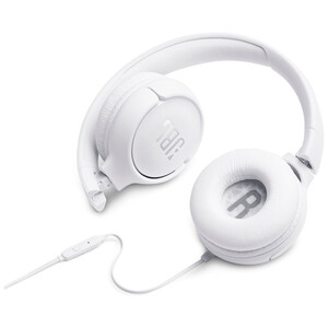 Auriculares tipo diadema JBL TUNE 500 micr fono color blanco