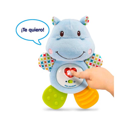 Hipo mordedor. Peluche sonajero mordedor para bebés VTech Baby. Edad recomendada desde 3-24 meses