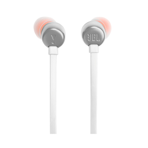 Auriculares de botón JBL Tune 310, color rojo.