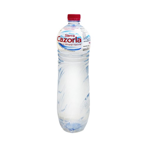 SIERRA DE CAZORLA Agua mineral botella de 1,5 litros