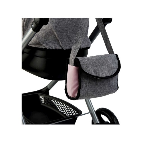 Carro para munecas bebe con bolso incluido 63x40x68cm ONE TWO FUN ALCAMPO. 3 anos. Alcampo Haz tu Compra Online y Recoge Mas de 50.000 Productos a Precios Alcampo A Partir de 2h