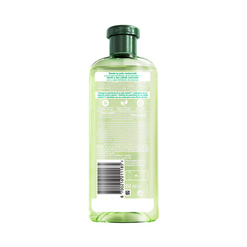 HERBAL ESSENCES Champú fortificante con aloe vera, para cabellos muy secos 350 ml.