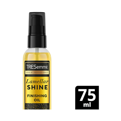 TRESEMMÉ Llamellar shine Aceite capilar para cabello sin vida o apagado 75 ml.