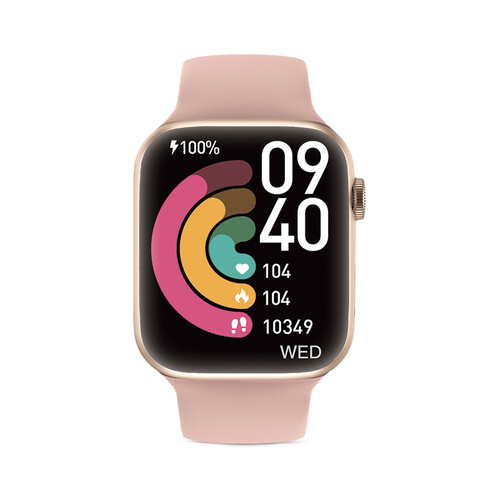 Smartwatch KSIX URBAN 4 mini, color rosa.