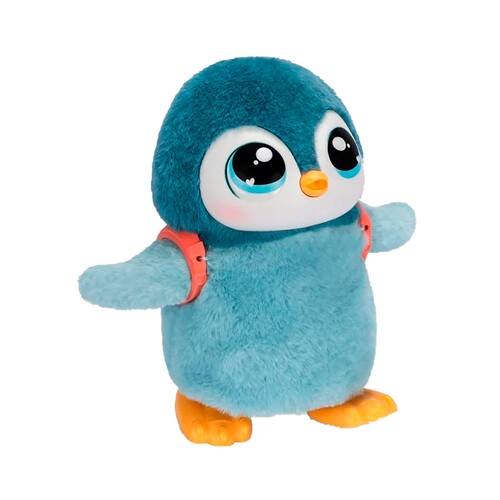 Mascota interactiva LITTLE LIVE PETS My Walking Penguin con 25 sonidos y reacciones, +5 años.