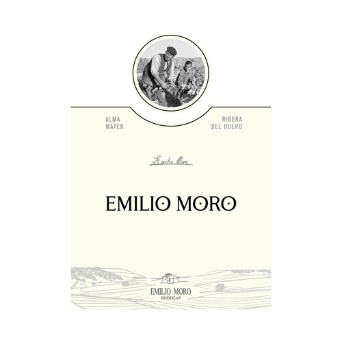 EMILIO MORO  Vino tinto con D.O. Ribera del Duero botella 75 cl.