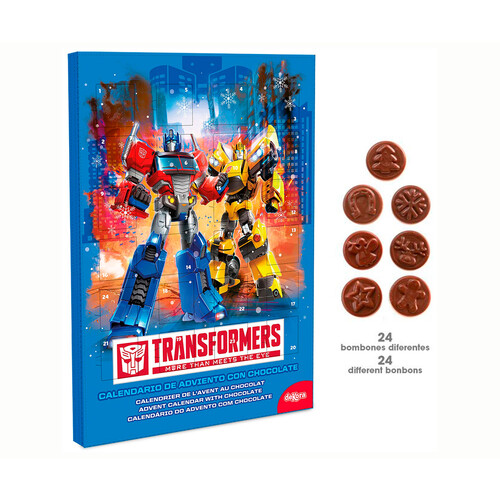 DEKORA Calendario adviento transformers