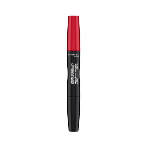 RIMMEL  Lasting provocalips tono 740 Caught red lipped  Barra de labios líquida de larga duración y alta pigmentación.