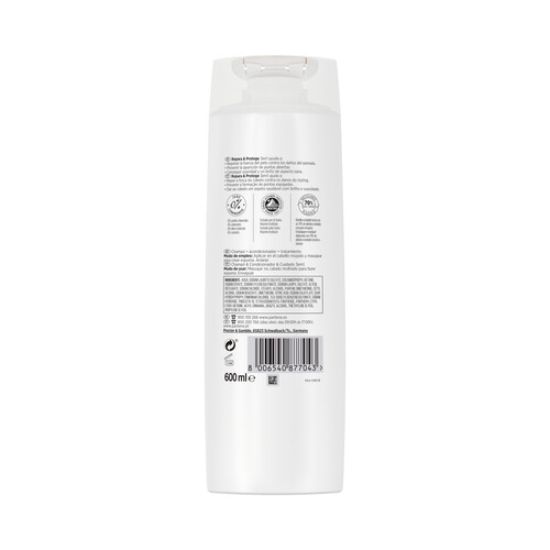 PANTENE Champú, acondicionador y tratamiento, para cabellos dañados PANTENE Repara & protege 600 ml.