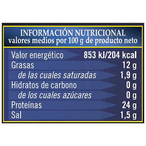 ORBE Bonito del norte en aceite de girasol, 72 g.