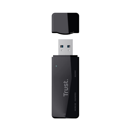 Lector de tarjetas compacto, USB 3.2 Gen1, TRUST.