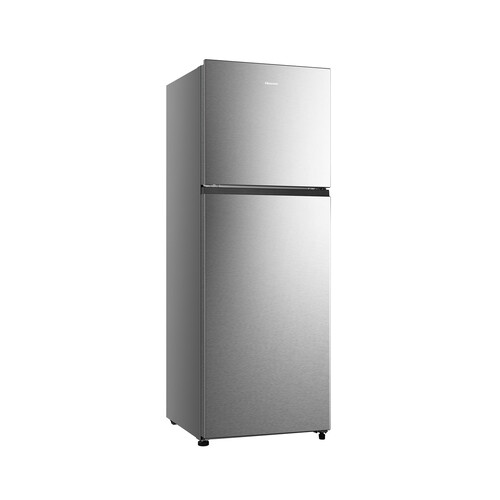 Frigorífico 2 puertas Inox 170cm HISENSE RT422N4ACE  CÍCLICO, clasificación energética: E, H: 170cm, A: 59,5cm, F: 65cm, capacidad total: 252L.