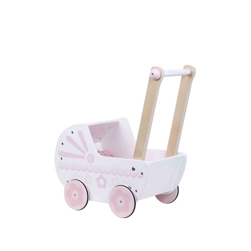 Carro De Madera Natural ONE TWO FUN ALCAMPO