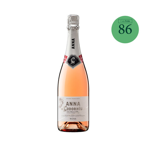 ANNA DE CODORNIU Cava brut rosado elaborado siguiendo el método tradicional botella 75 cl.