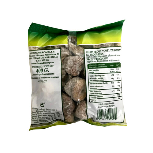 CAPO Higos Coll de Dama 400 g.