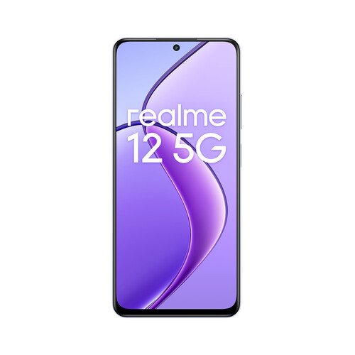 REALME 12, 256GB + 5G, móvil 17cm (6,67), color morado.