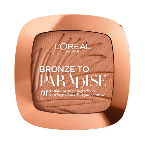 L´ORÉAL PARIS Bronze of paradise tono 02 Maquillaje bronceador en polvo de textura ligera y natural Power.