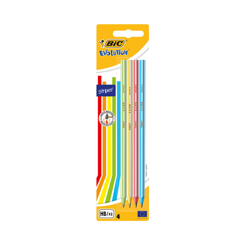 Pack de 3 lápices HB 2. BIC.