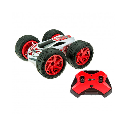 Coche de juguete a control remoto Exost Xtreme Wheelie, pilas incluidas LR06, +5 años.