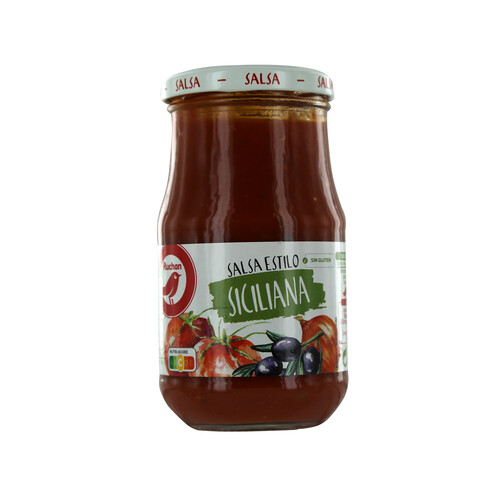 PRODUCTO ALCAMPO Salsa siciliana PRODUCTO ALCAMPO 350 g.