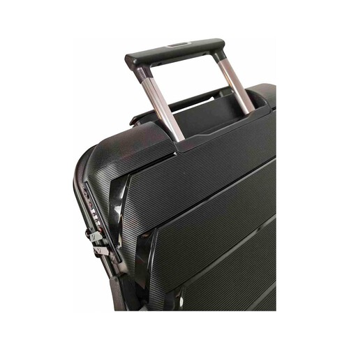 Trolley AIRPORT ALCAMPO Smart Trip 75Cm 8R Polipropileno Negro