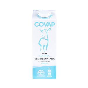 Leche semidesnatada de cabra Covap brik 1 l - Supermercados DIA