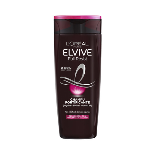 ELVIVE Champú fortificante para cabellos frágiles con tendencia a caerse ELVIVE Full resist 380 ml.