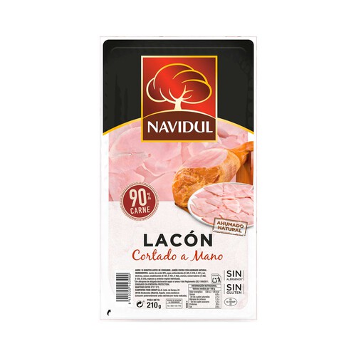 NAVIDUL Lacón (ahumado natural) cortado a mano 210 g.