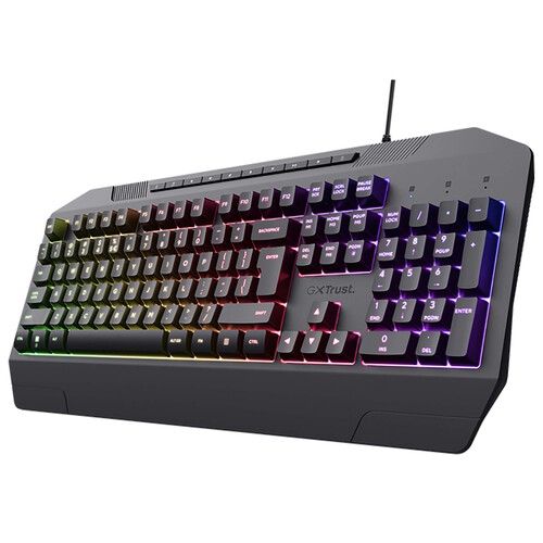 Teclado gaming iluminado TRUST GXT 836 EVOCX.