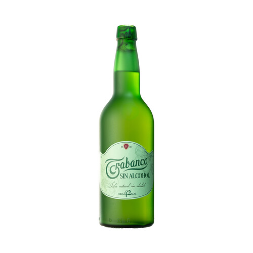 TRABANCO Sidra natural sin alcohol botella 70 cl.