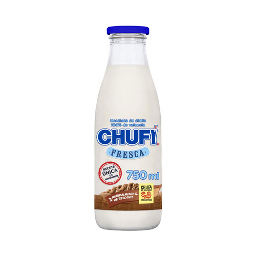 CHUFI Horchata fresca con denominación de origen Chufa de Valencia CHUFI 750 ml.