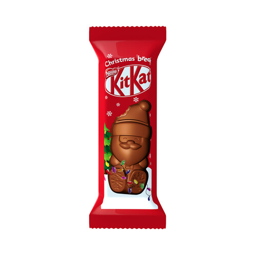 Barrita de chocolate con leche especial navidad KIT KAT 29 g.