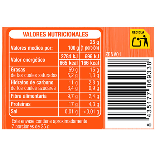 PRODUCTO ALCAMPO Cocktail crudo auchan en tarrina 180 g.