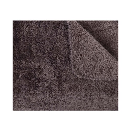 Plaid Sherpa Volcanic 125x150cm, ACTUEL.