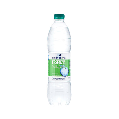 SAN BENEDETTO Agua aromatizada essenzia manzana botella 1,5 l