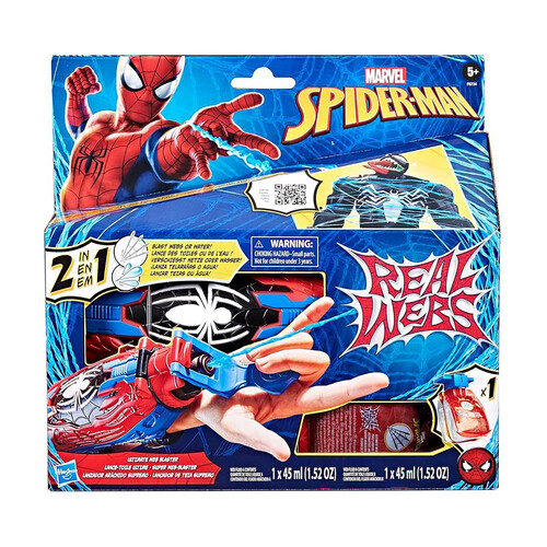 Lanzador arácnido supremo SPIDER-MAN Real Webs.