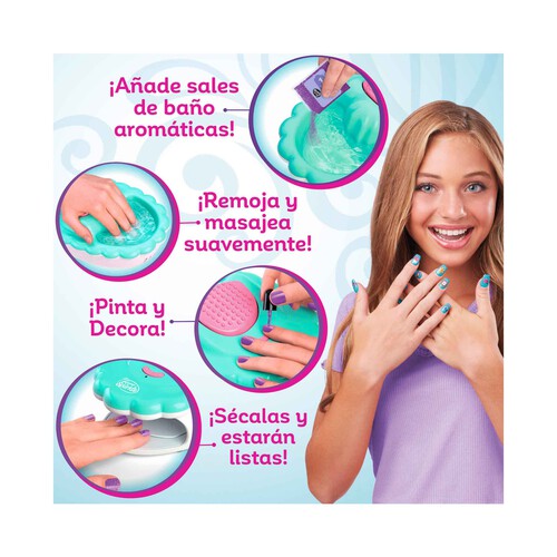 COLORBABY Shimmer N Sparkle-5 En 1 Spa De Uñas +8 años