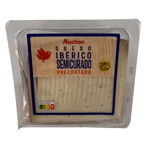 AUCHAN Queso cortado semicurado YA CORTADO 250 g. Producto Alcampo