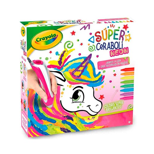 Súper Ceraboli Unicornio Neón