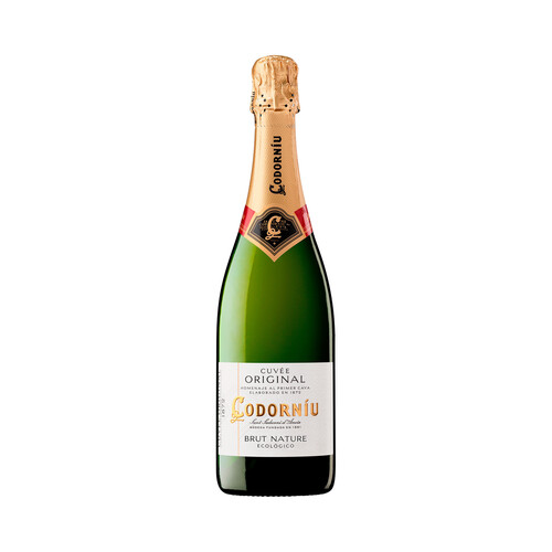 CODORNIU Cuvee Original Cava brut nature con D.O. Cava botella 75 cl.