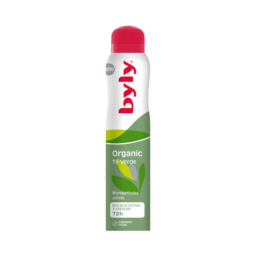 BYLY Desodorante en spray para mujer con micropartículas BYLY 200 ml.