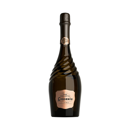 CODORNIU Ars collecta gran rosé Cava rosado reserva con D.O. Cava botella 75 cl.