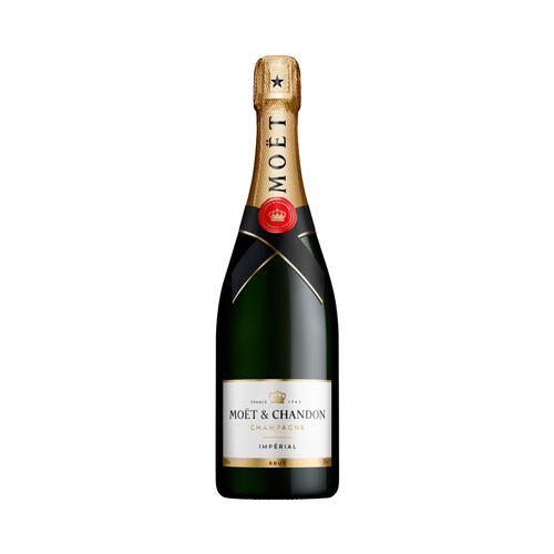 MOËT & CHANDON Champagne brut imperial elaborado en Francia botella de 75 cl.