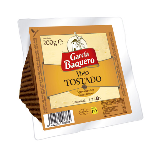 GARCÍA BAQUERO Queso viejo tostado 200 g.