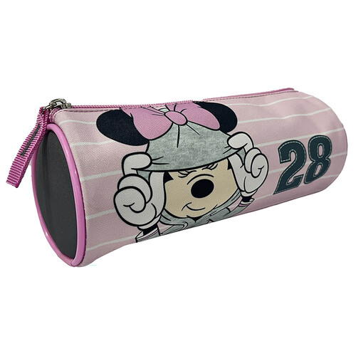 Estuche portatodo redondo, MINNIE, 1 compartimento, ALCAMPO.