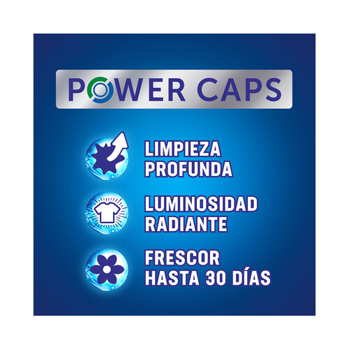 WIPP EXPRESS Power Detergente en cápsulas con olor floral para lavadora 33 lav.