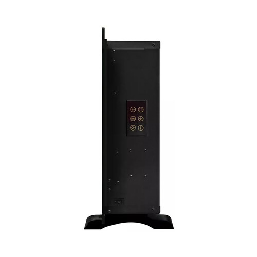 Chimenea eléctrica QILIVE Q.6906, 2000 W, 2 posiciones, Seguridad anti sobrecalentamiento, 5 niveles de intensidad de brillo