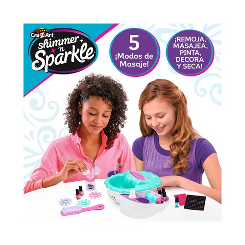 COLORBABY Shimmer N Sparkle-5 En 1 Spa De Uñas +8 años