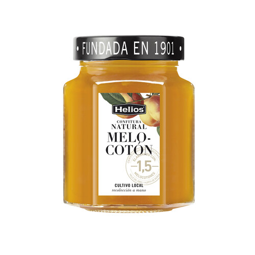 HELIOS Confitura natural de melocotón HELIOS 330 g