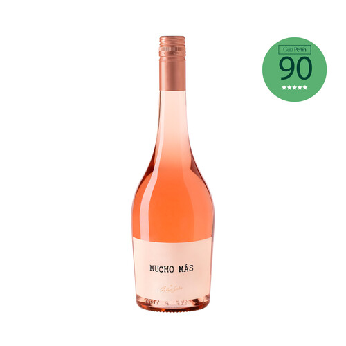 MUCHO MÁS  Vino rosado blend sin D.O. botella 75 cl.